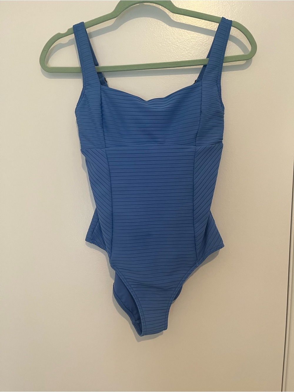Rip Curl Ribbed Blue Swimsuit D-DD
